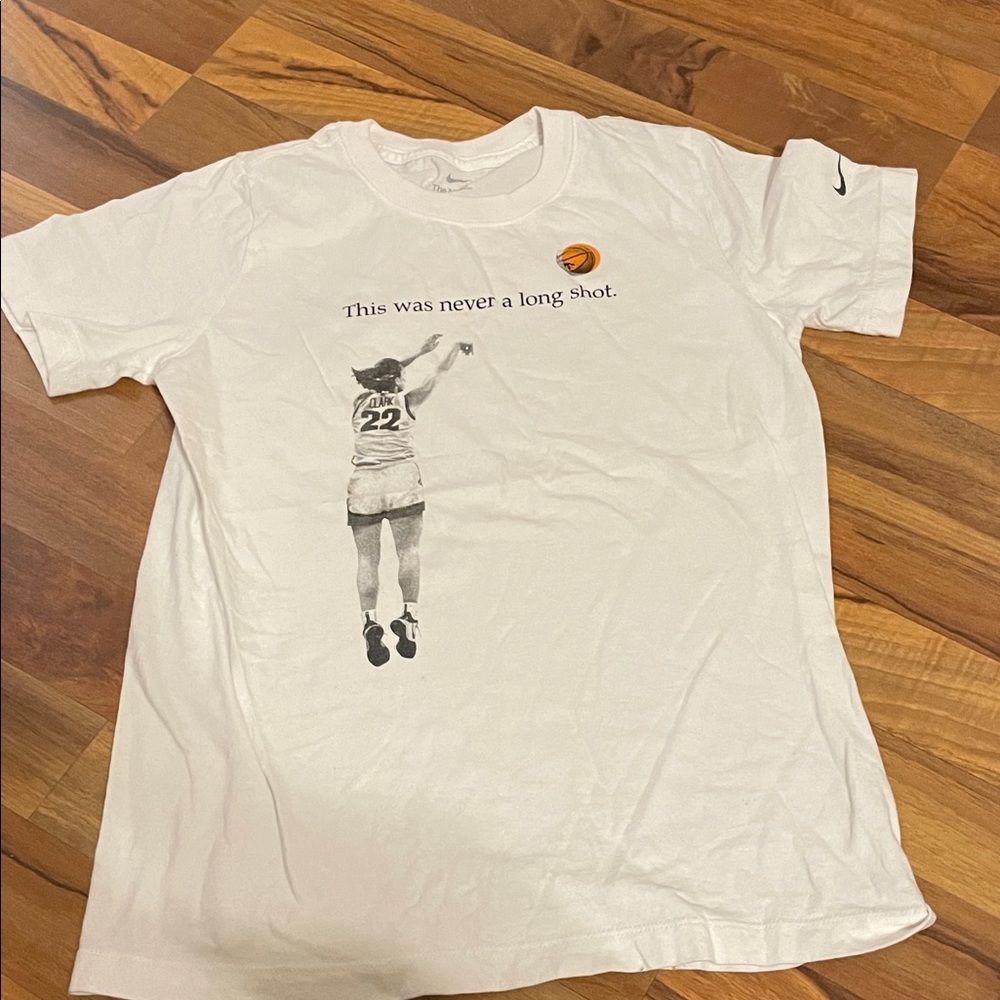 Nike Caitlin Clark shirt. Youth medium